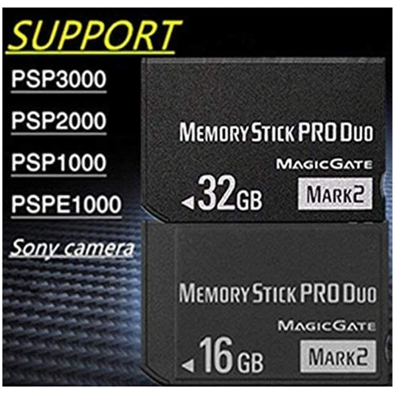 [Australia - AusPower] - Memory Stick pro Duo 16GB (Mark2) for Sony PSP1000 2000 3000 Camera Memory Card 