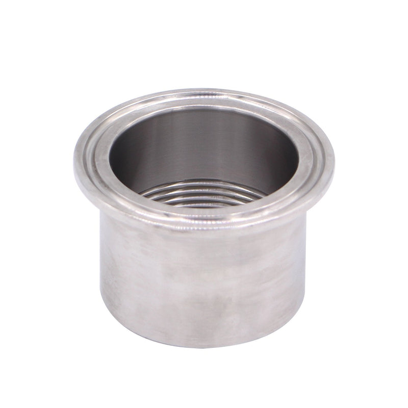 [Australia - AusPower] - DERNORD Sanitary Female Threaded Pipe Fitting to 2 Inch TRI CLAMP OD 64mm Ferrule (Pipe Size: 1-1/2" NPT) Pipe Size: 1-1/2" NPT 