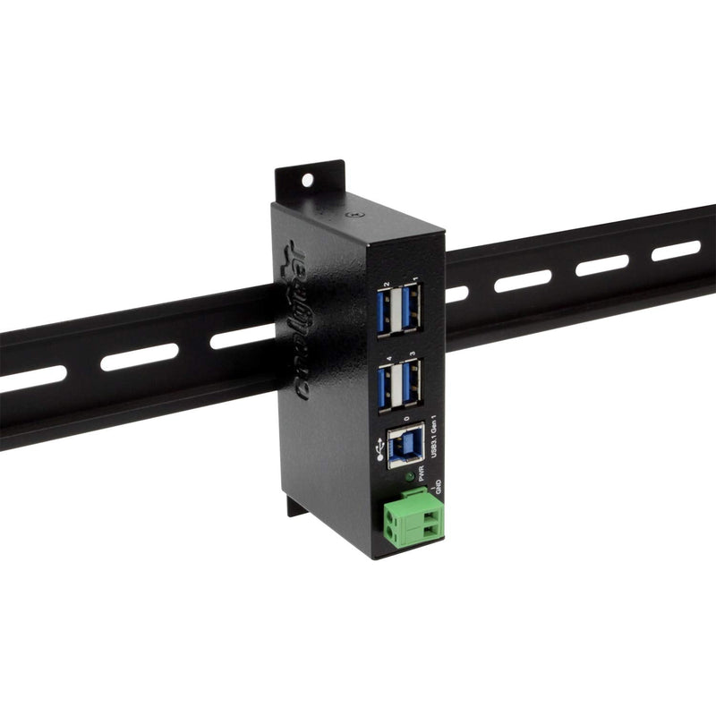 [Australia - AusPower] - Coolgear 4 Port USB 3.2 Gen 1 Powered Hub w/ESD Surge Protection 