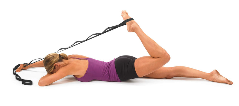 [Australia - AusPower] - OPTP The Original Stretch Out Strap XL with Exercise Book and Video Stretching Guide Stretching Strap for Physical Therapy and Athletes 