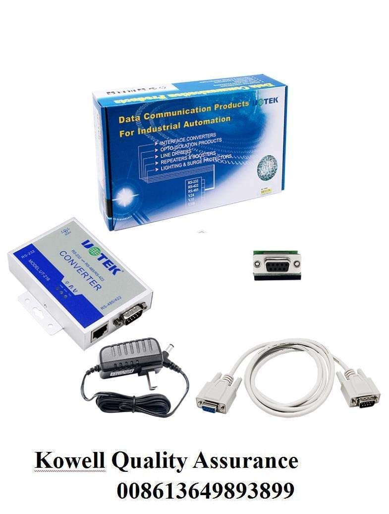 [Australia - AusPower] - UTEK UT-216 RS232 to RS485/422 Active Vonverter(External-Powered, RS-232 to RS-485/422, Wall-Mounted, 600w Surging protetion) 