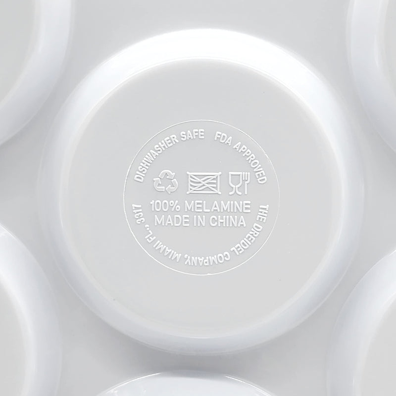 [Australia - AusPower] - Seder Plate Passover Plate Melamine Jerusalem Design Passover Seder Plates, Traditional Kaarah For Pesach 12" 