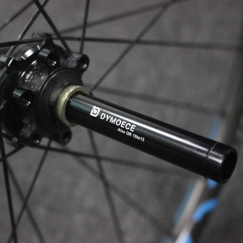 [Australia - AusPower] - Dymoece Bicycle Wheel Fork Axle 15mm Front Thru Axle to 12mm Thru Axle Fork Adapter 