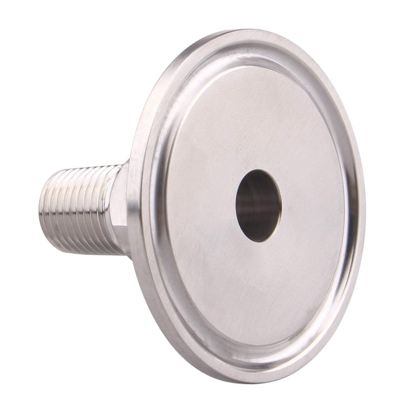 [Australia - AusPower] - DERNORD 1.5 Inch Sanitary Tri Clamp to 1/4" Male Tri Clover 1/4" NPT Male (1.5 inch Tri-clamp) 