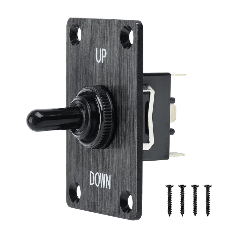 [Australia - AusPower] - Boat Trim Switch, Briidea Marine Toggle Up Down Switch for RV Boat 12V 15A On Off On Momentary Panel 3Pin Control 