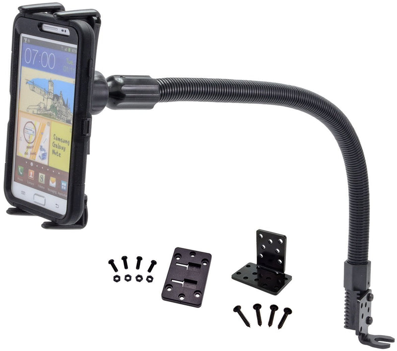 [Australia - AusPower] - Arkon Car Seat Rail Phone or Tablet Mount for iPhone XS Max XS XR X 8 Galaxy Note 9 8 S10 Retail Black - SM688L22 