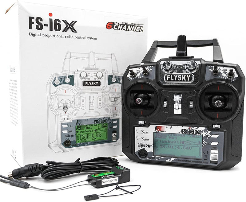[Australia - AusPower] - Flysky FS-i6X 6-10(Default 6)CH 2.4GHz AFHDS RC Transmitter w/ FS-iA6B Receiver 