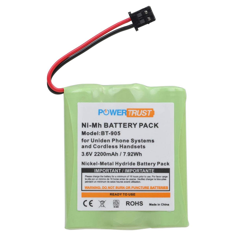 [Australia - AusPower] - PowerTrust BT-905 Rechargeable Cordless Phone Battery for BT905 BT800 BT-1006 BP-905 P-P501 BP-905BBTY-0444001 BBTY-0449001 