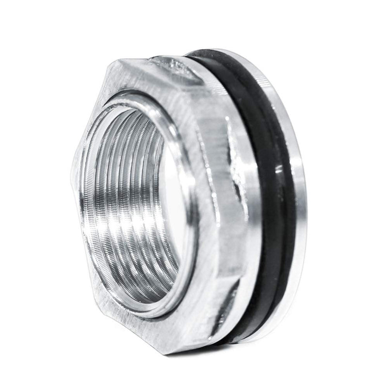 [Australia - AusPower] - Beduan 1" FPT Bulkhead Water Tank Connector Stainless Steel Thru-bulk Fitting 1 Inch 