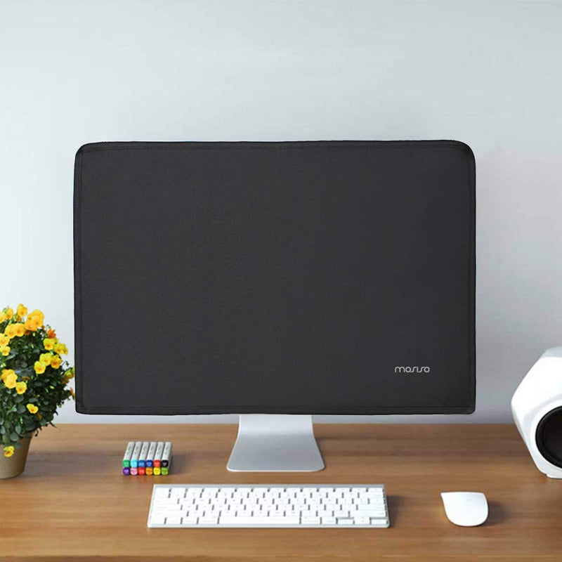 [Australia - AusPower] - MOSISO Monitor Dust Cover 26, 27, 28, 29 inch Anti-Static Dustproof LCD/LED/HD Panel Case Computer Screen Protective Sleeve Compatible with iMac 27 inch, 26-29 inch PC, Desktop and TV, Black 
