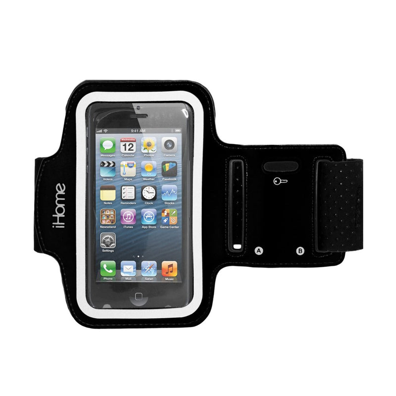 [Australia - AusPower] - iHome IH-5P141B Sport Armband for iPhone 4/4S/5 and iPod touch, Black Standard Packaging 