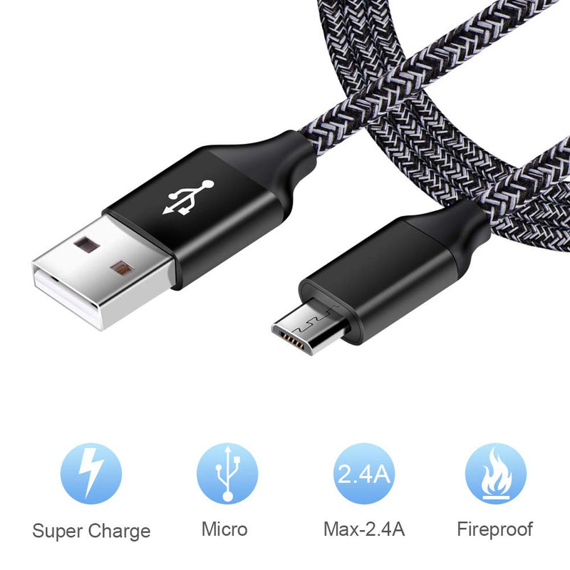 [Australia - AusPower] - Fast Car Charger Android, Fast Charging Micro USB Cable Compatible for Samsung Galaxy S7 S6 J8 J7 J6 J5 J4 J3,Note 5 4 3, Moto E4 E5 G4 G5 G6 Play,LG K10 K20 K30 G2 G3 G4 Prime 2,LG Stylo 2 3 Plus 
