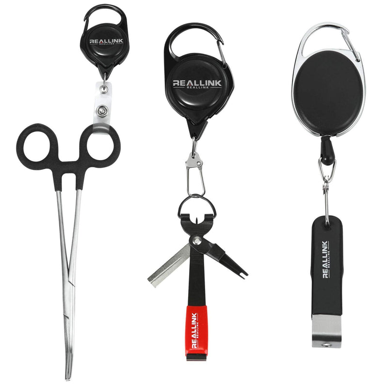[Australia - AusPower] - Fly Fishing Tools Kit and Accessories Combo Kits, Fishing Quick Nail Knot Tying Tool, Hook Remover Forceps and Pliers, Stainless Steel Salmon and Trout Multiple Fishing Set Gear Tool Assortment 