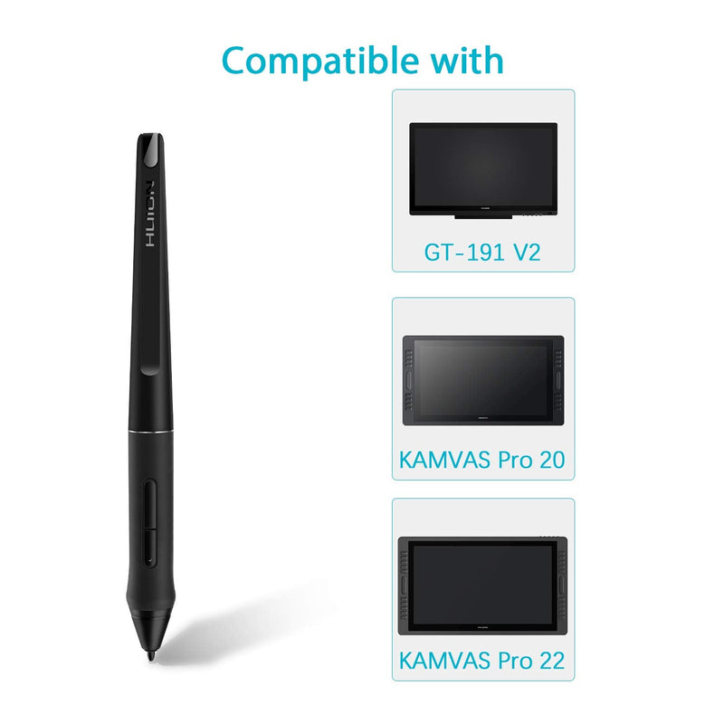 [Australia - AusPower] - HUION PW500 Battery-Free Stylus for Huion KAMVAS GT-191V2 / KAMVAS PRO 20/KAMVAS PRO 22 and Inspiroy Q11KV2 / WH1409V2 Graphics Tablet 
