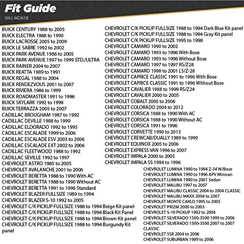 [Australia - AusPower] - Scosche MDA1B Compatible with 1988-05 GM Micro/Delco Antenna Adapter 