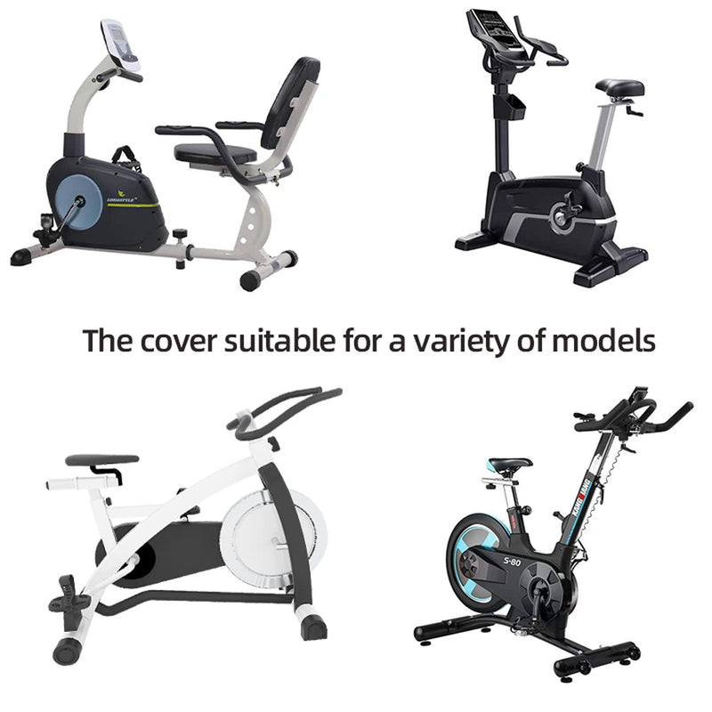 [Australia - AusPower] - Exercise Bike Cover,spin bike cover, Upright Indoor Cycling Bike Stationary Cover Fitness Bikes Dustproof Waterproof Protective Cover Gym Workout Bike Training Bike Outdoor Cover and high quality Oxford waterproof Ideal for indoor and outdoor use 