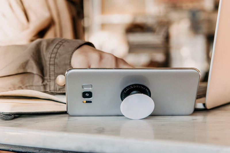 [Australia - AusPower] - PopSockets PopGrip Cell Phone Grip & Stand Mom Flaming Heart Tattoo 