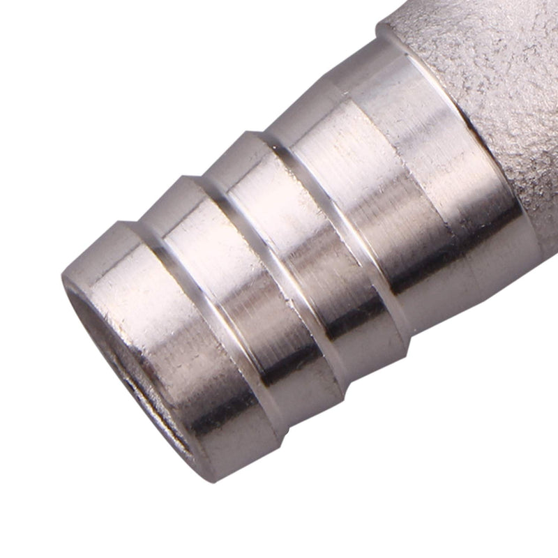 [Australia - AusPower] - DERNORD 5/8" Hose Barb x 1/2" Male NPT Stainless Steel 90 Degree Elbow- Home Brew Pipe Fitting 