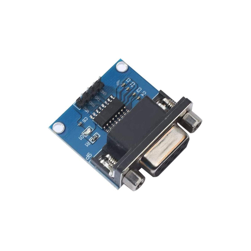 [Australia - AusPower] - 5pcs MAX3232 Root Module Connector Chip RS232 to TTL Female Serial Port to TTL DB9 Converter Module Board fit Equipment Upgrades Like DVD 