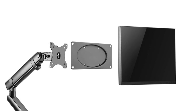 [Australia - AusPower] - HumanCentric VESA Mount Adapter Plate for 200 x 100 mm VESA Patterns | Conversion Kit for 75 x 75 VESA Patterns to 200 x 100 mm VESA Patterns 