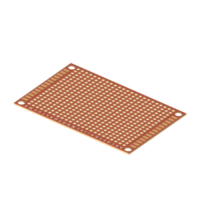 [Australia - AusPower] - 20 Pcs Copper Perfboard Paper Composite PCB Boards (5 cm x 7 cm) Universal Breadboard Single Sided Printed Circuit Board for Prototyping and Electronic Making 20pcs 5*7 Single Sided PCB Board 