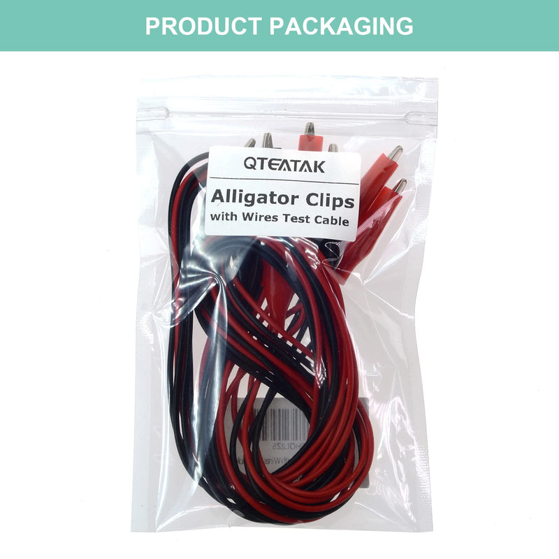 [Australia - AusPower] - 3Pack Alligator Clips with Wires Test Cable 