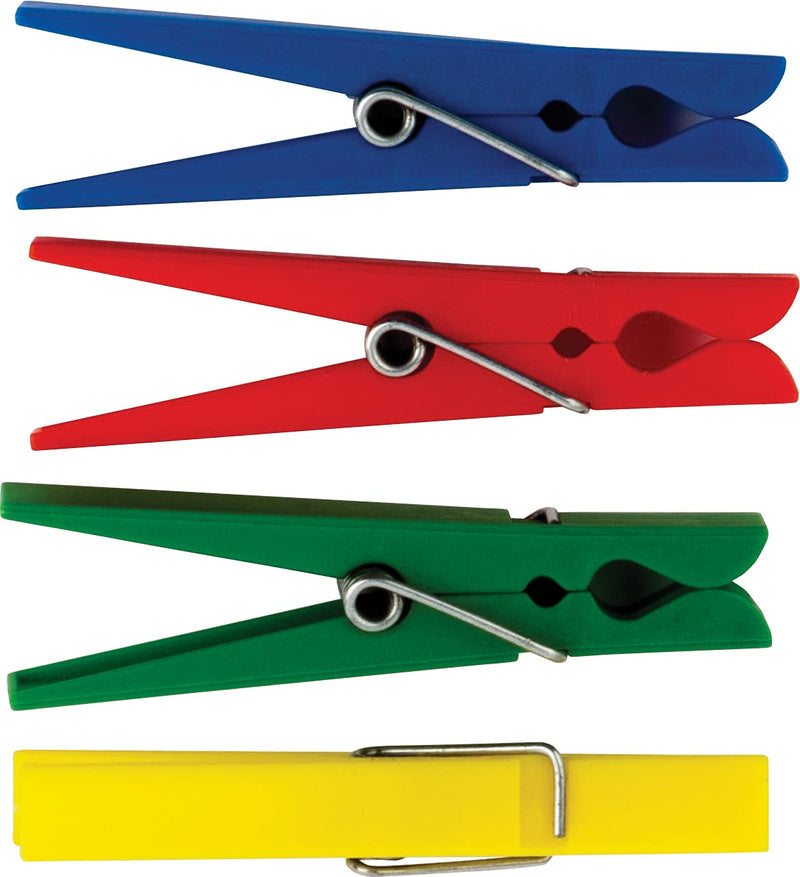 [Australia - AusPower] - Teacher Created Resources Plastic Clothespins (20649) 