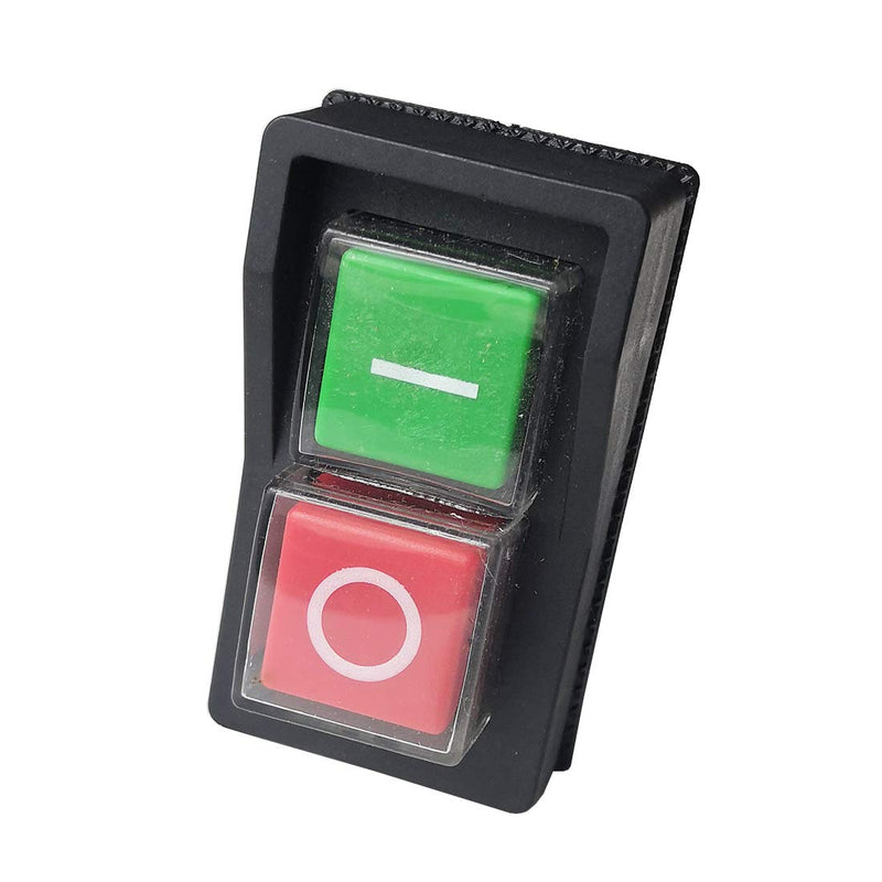 [Australia - AusPower] - Electromagnetic Pushbutton Switches 120V 5Pins KLD-28A Waterproof Push Button Switch for Electric Cutter and Slicer 