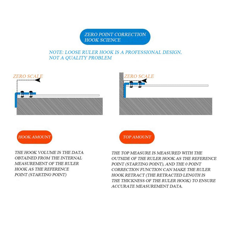 [Australia - AusPower] - Steel tape measure 7.5m steel ruler ruler measuring ruler 7.5m stainless steel anti-fall waterproof and anti-rust box ruler ruler multi-function steel tape measure 
