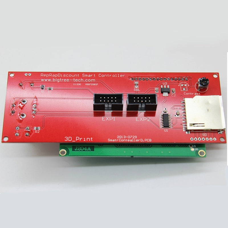 [Australia - AusPower] - BIQU Smart Display Controller Ramps 1.4 2004LCD Controller with Adapter for 3D Printer RepRap Adapter 