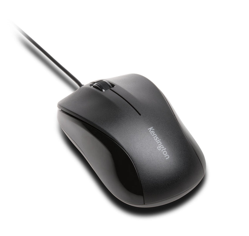 [Australia - AusPower] - Kensington Silent Mouse-for-Life Wired USB Mouse - Black (K72110US) 