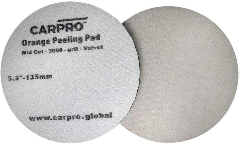 [Australia - AusPower] - CARPRO Velvet Orange Peel Removal Pad (V2) - Upper Paint Layer Clear Coat â€“ 5 1/4" (Pack of 1) 