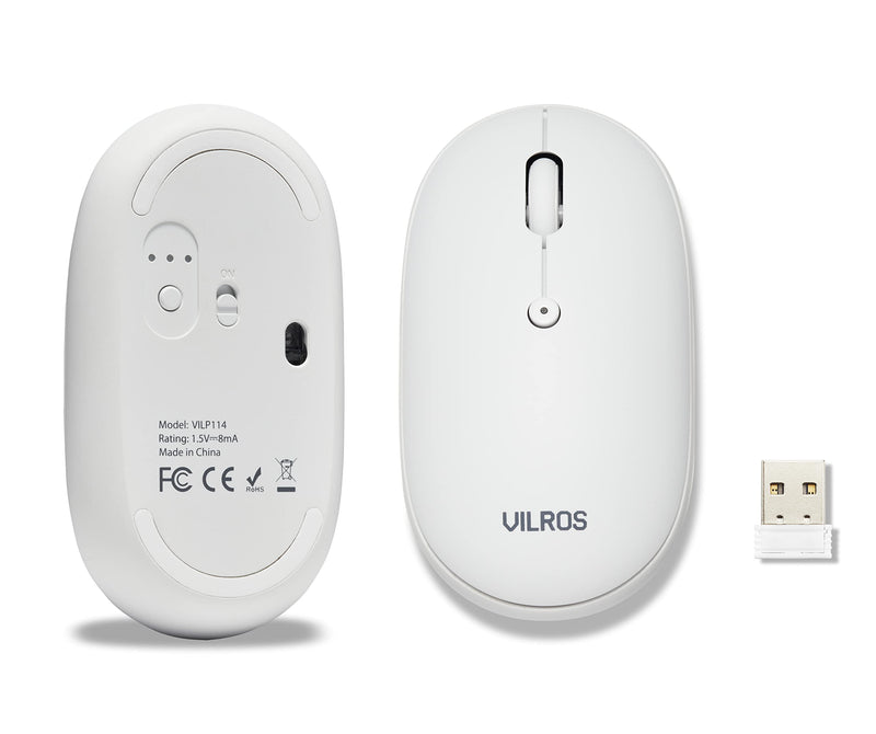 [Australia - AusPower] - Vilros Dual Mode Wireless & Bluetooth Mouse- Great for Raspberry Pi 