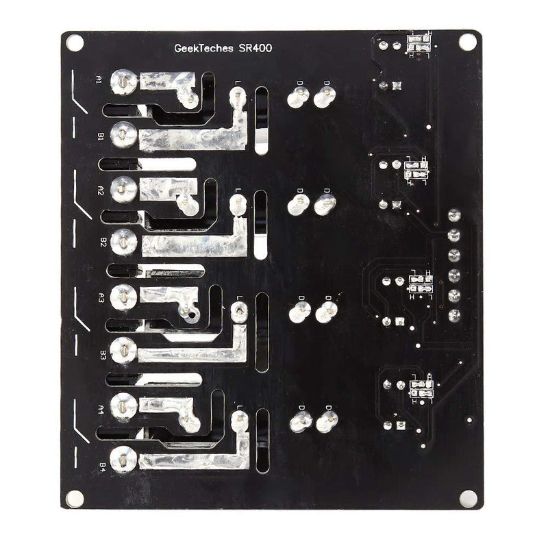 [Australia - AusPower] - 4 Channels Solid State Relay Module High Voltage Level Trigger High Safety Solid State Relay Switch Controller Mini 380V 8A SSR Stable for Industrial Controls 