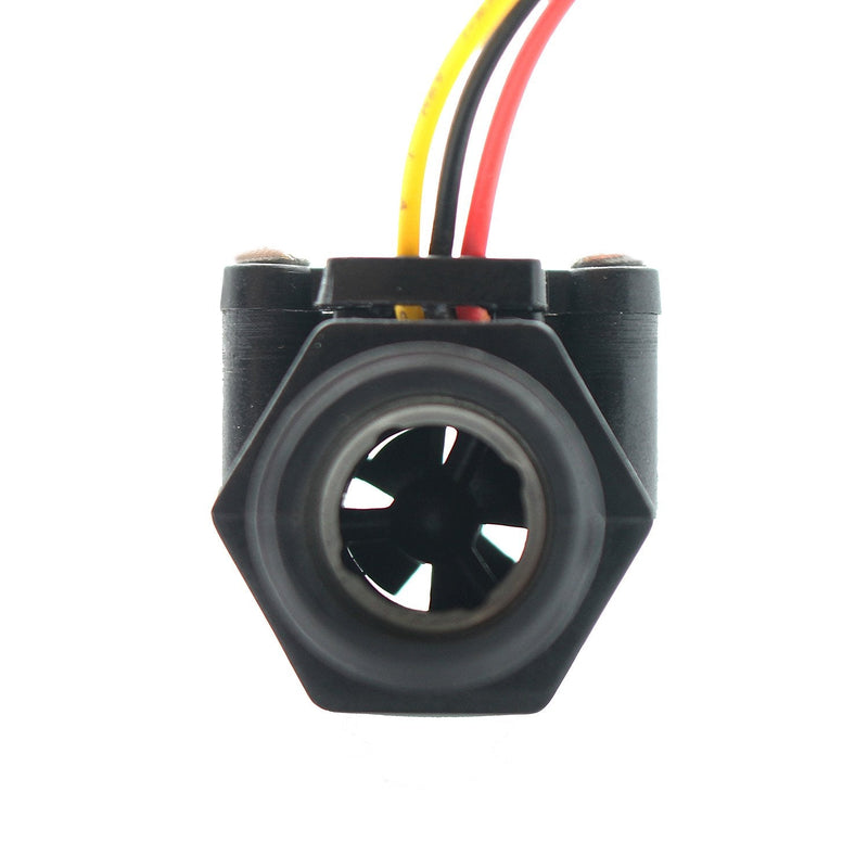 [Australia - AusPower] - Fankerba G1/2" Water Flow Sensor, High Precision Water Cooling Turbine Flowmeter G1/2 / DN15 (1-30L/min) 