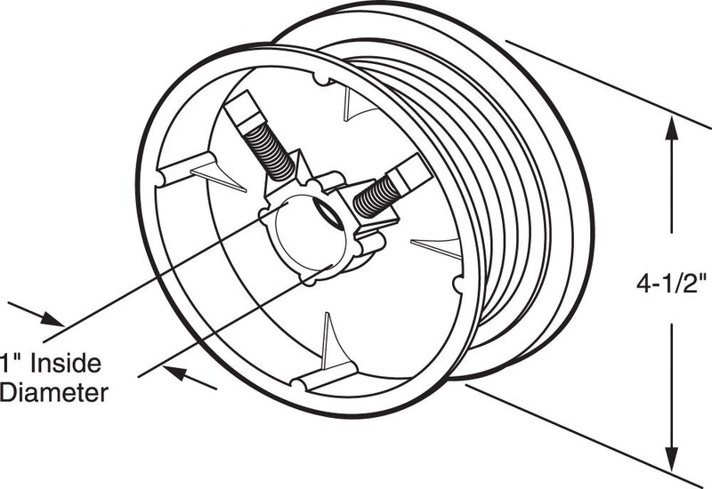 [Australia - AusPower] - Prime-Line Products GD 12223 Right Hand Torsion Spring Cable Drum, Red 