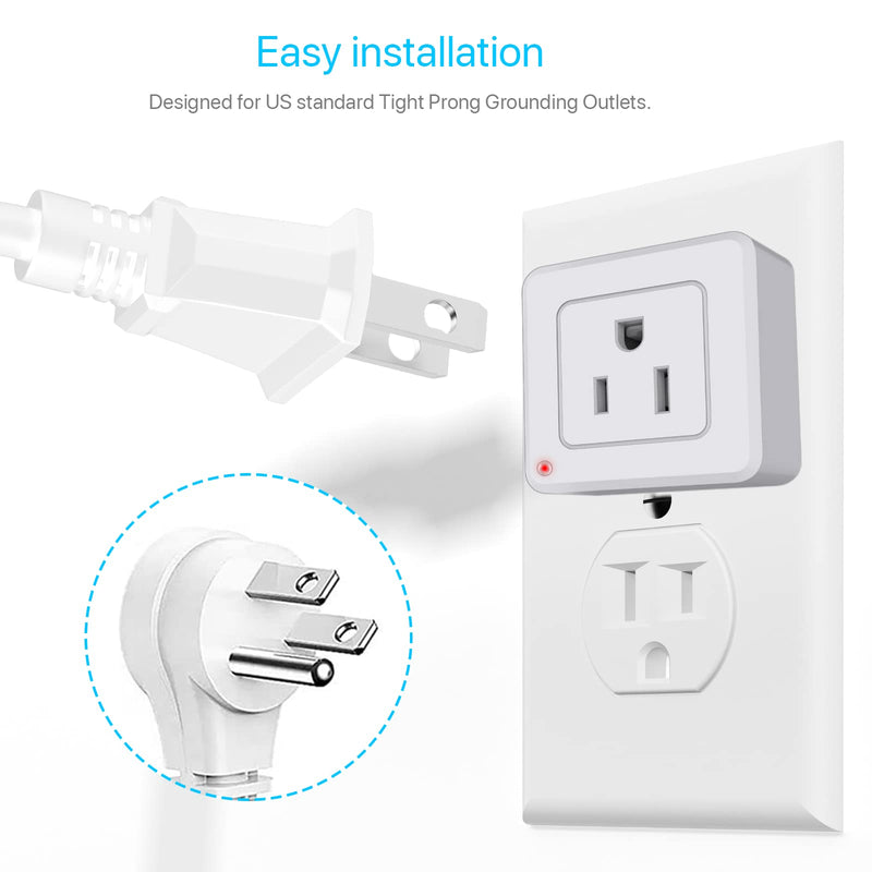 [Australia - AusPower] - Ehaijia Thermostatically Controlled Outlet, Cold Weather Thermo Plug, Automatic Switch On Below 32°F&Off Over 50°F, Free from Turn Heater On by Yourself in Freezing Weather,Save Energy and Effort Single outlet 
