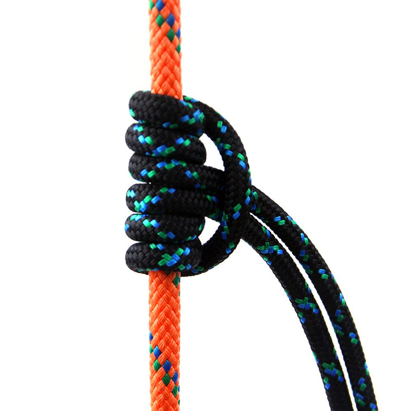 [Australia - AusPower] - GM CLIMBING 8mm (5/16in) Accessory Cord Rope Double Braid Pre Cut CE/UIAA Black 5/16in(dia.) x 20feet 
