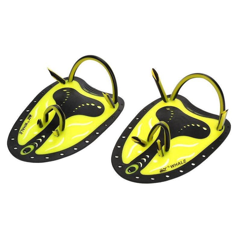 [Australia - AusPower] - Swim Fin, Adjustable Kids Flippers for Swimming, Professional Swim Hand Paddles Swimming Fins Training Hand Fins Flippers Flat Paddles Swim Flippers for Kids Children Men Women 
