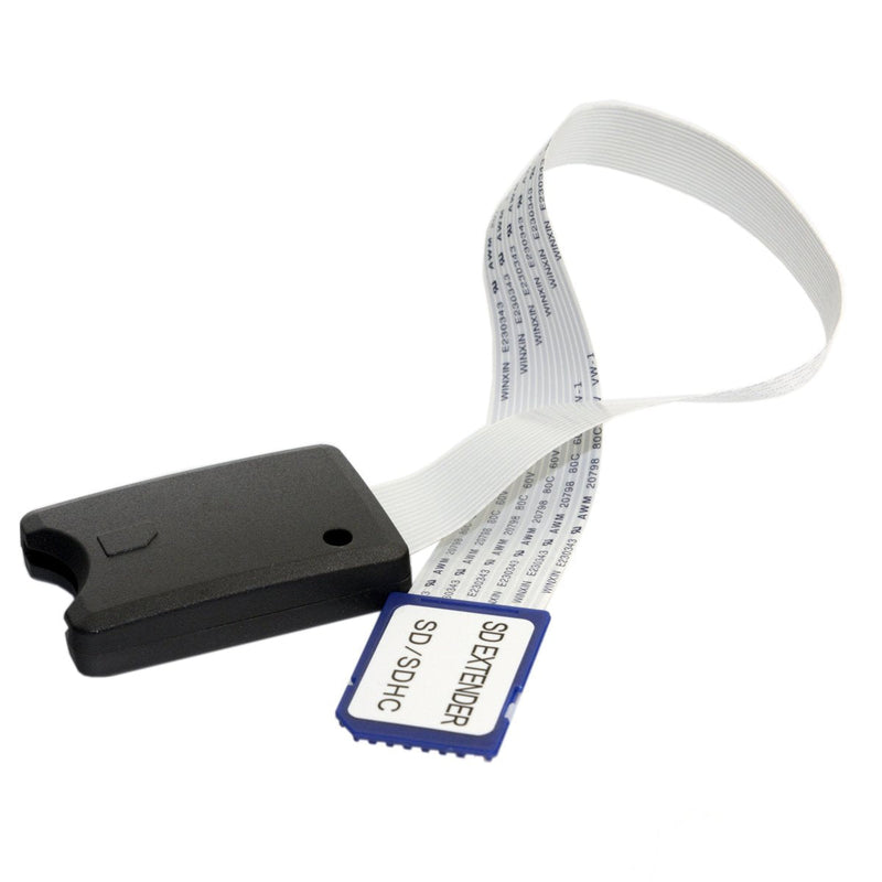 [Australia - AusPower] - Standard SD SDHC Memory Card Kit Male to SD Female Extension Soft Flat FPC Cable Extender 25cm 