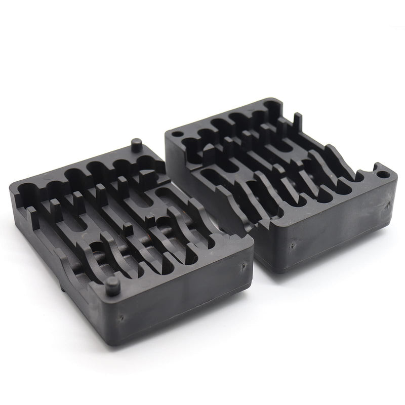 [Australia - AusPower] - Nylon Clamps Black Plastic Block for Hold Upper Tool 