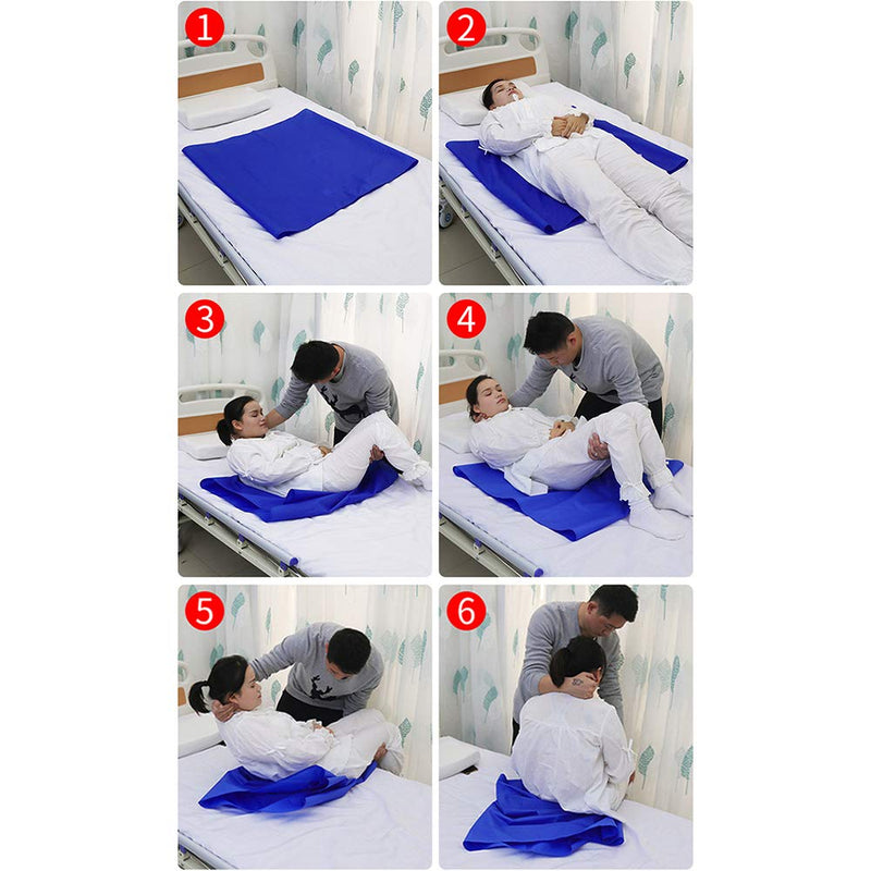 [Australia - AusPower] - Reusable Slide Sheet for Bed Transfer, Hospitals and Home Care Use, Tubular Smooth Glide Sheet for Car, Wheelchairs (51.2inch X 26.8inch (130CM*68CM)) 51.2 Inch X 26.8 Inch (130CM*68CM) 