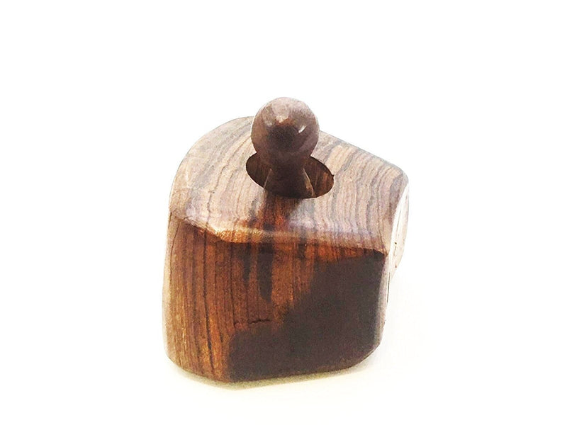 [Australia - AusPower] - Wood Pepper Grinder – Kitchen Ironwood Wooden Mill, Size: Length - 4 inches, Width - 3.5 inches, Height - 4.5 inches. 