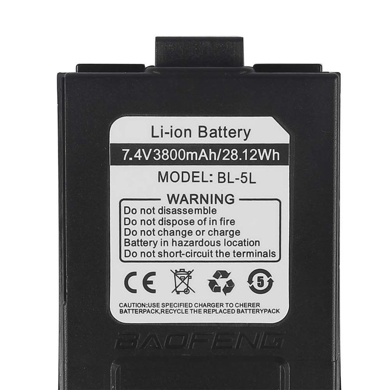 [Australia - AusPower] - Baofeng 7.4V 3800mAh Li-ion Battery for Baofeng GT-3 & GT-3TP 