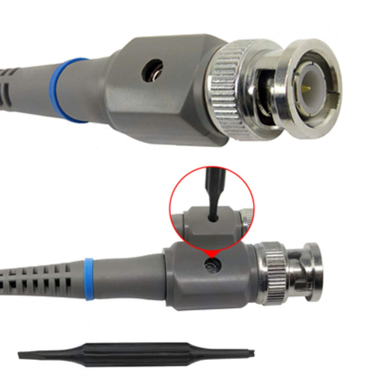 [Australia - AusPower] - RioRand PP150 100 MHz Oscilloscope Clip Probes with Accessory Kit (Pack of 2) 