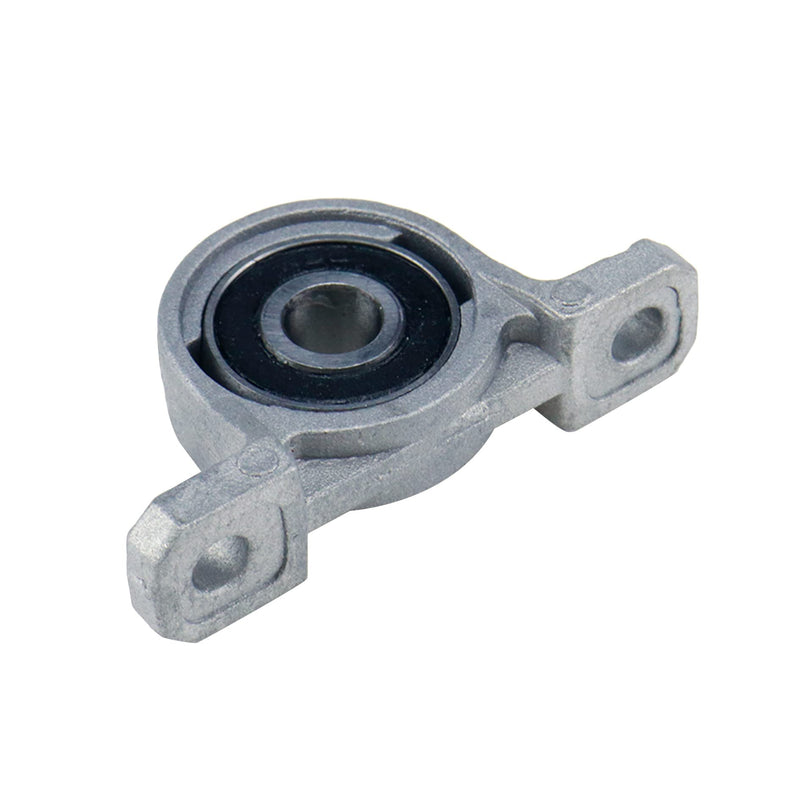 [Australia - AusPower] - Sydien 4Pcs 8mm Inner Bore Ball Mounted Pillow Block Flange Micro Vertical Bearing 8mm/0.31" 