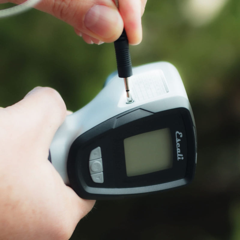 [Australia - AusPower] - Escali SpotIR Infrared Surface and Probe Digital Thermometer, Standard, Grey/Black Handheld 