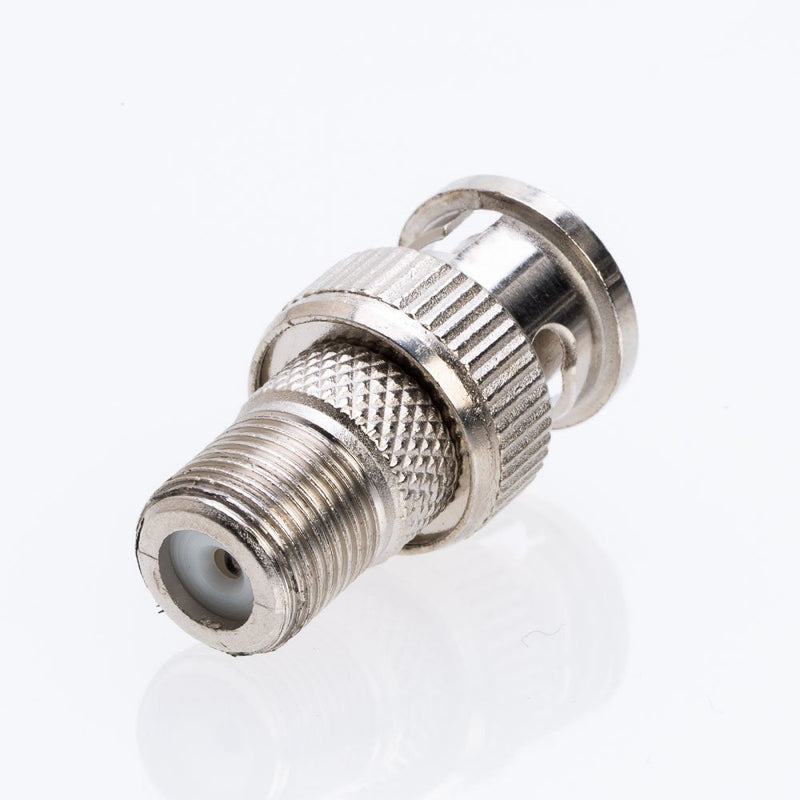 [Australia - AusPower] - BNC Male Plug to F Female Jack Adapter Coax Connector (10/20/30/50/100 Pack) (30) 30 