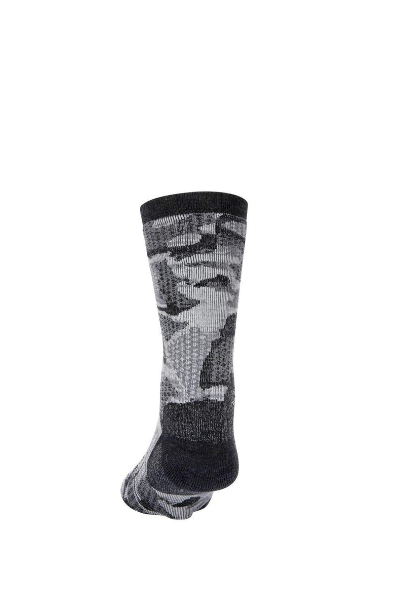 [Australia - AusPower] - Simms Men's Merino Wool Midweight Hiker Sock X-Large Hex Flo Camo Carbon 