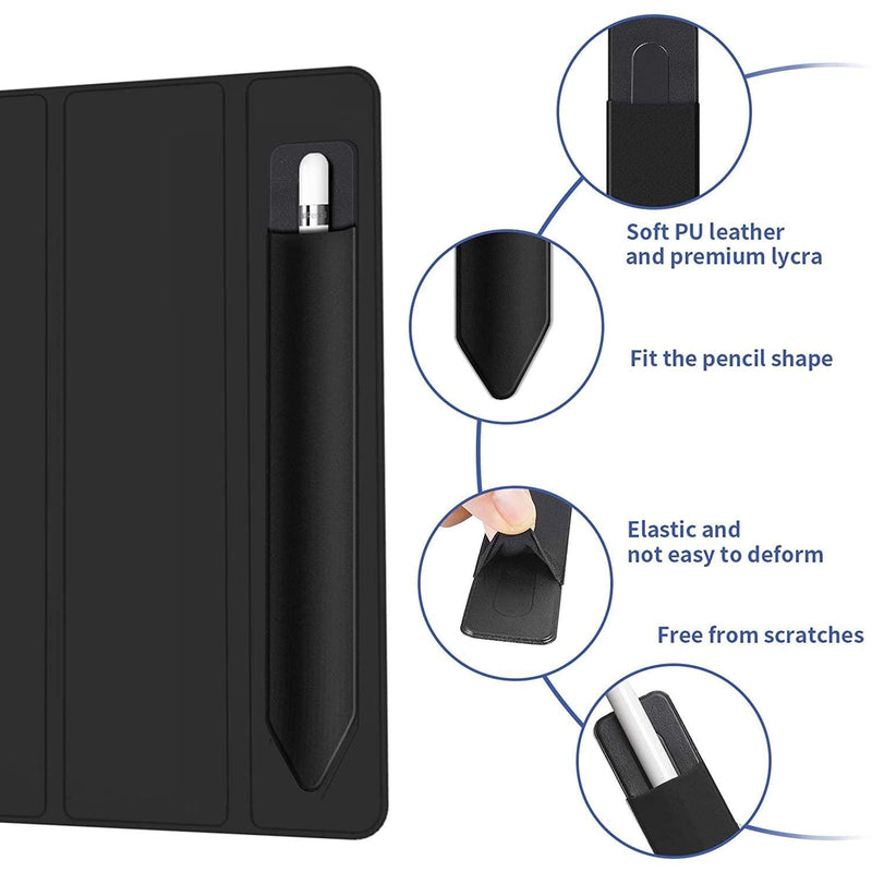 [Australia - AusPower] - BoxWave Stylus Pouch for Remarkable 2 (Stylus Pouch by BoxWave) - Stylus PortaPouch, Stylus Holder Carrier Portable Self-Adhesive for Remarkable 2 - Jet Black 